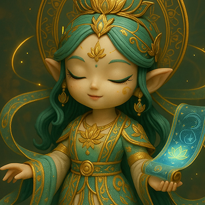 IP613-13｜青璃·莲语谕典者