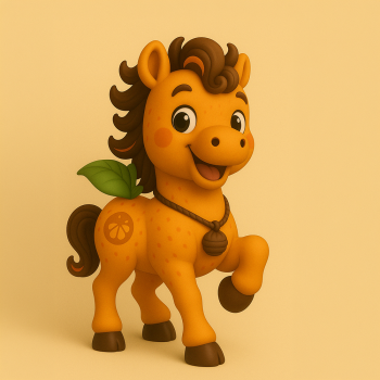 IP707-马-芦柑元素