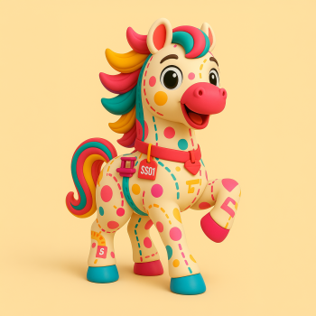 IP713-马-裁缝元素